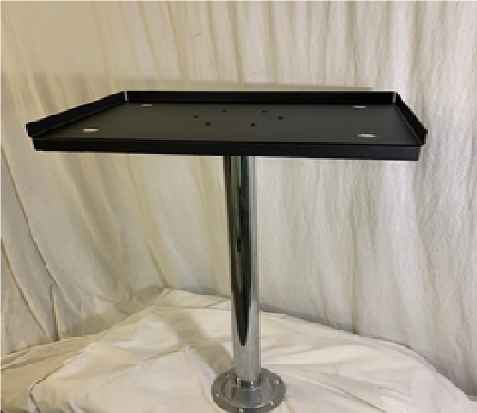 Marine Table with Pole & Cleat