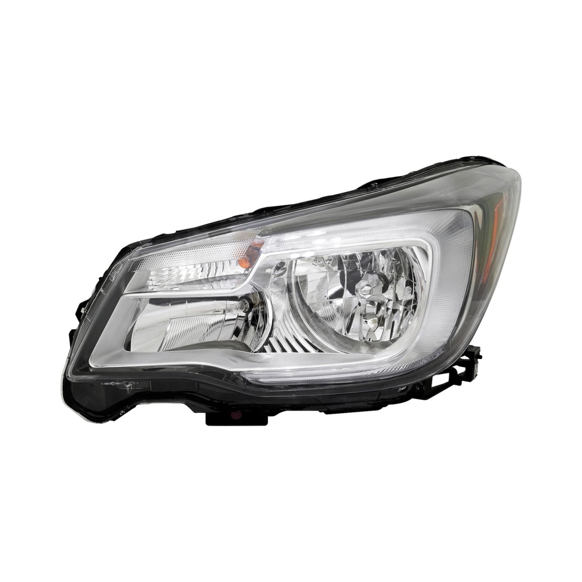 SHESUFORE17-150-1 Composite Halogen Left Headlamp Assembly for 2017-2018 Subaru Forester