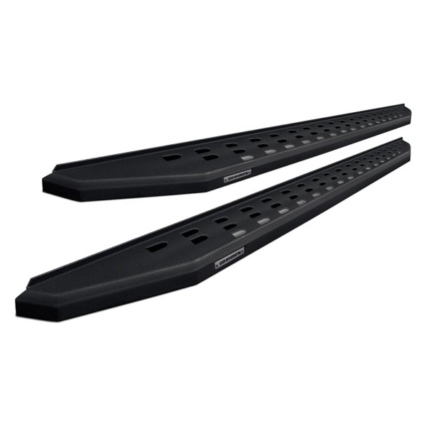 RHI69441580T RB20 Running Boards for 2007-2017 Toyota Tundra Double Cab, Black Polyurea