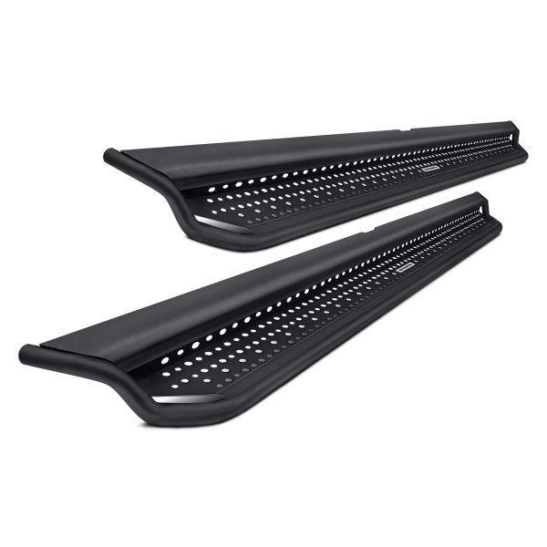 RHID14052T Black Dominator D1 Side Steps for 2014-2018 Silverado 1500 Crew Cab
