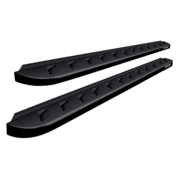 RHI634417348PC 48 in. RB10 Cab Mounting Brackets Running Boards for 2017-2022 Ford F-250 & 2017-2022 Ford F-350, Black