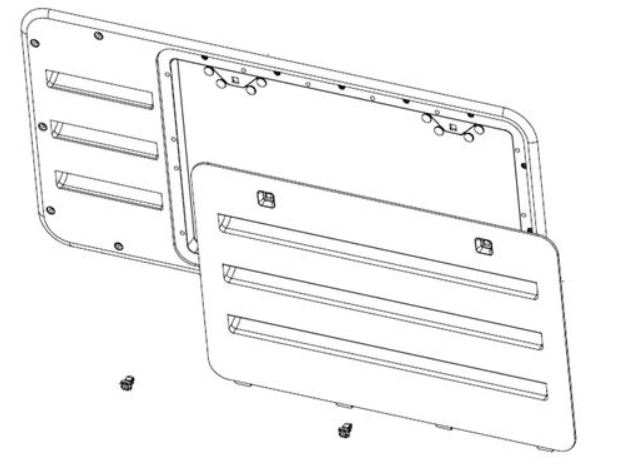 Vent Door Assembly, Bright White