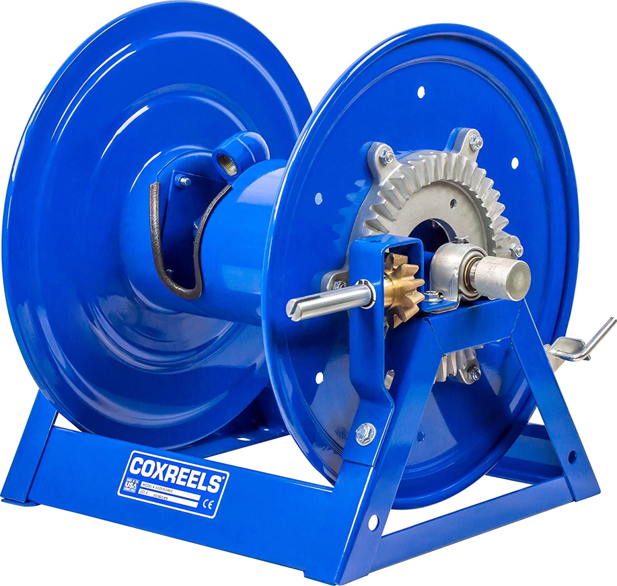 200 ft. Hand Crank Motorized Hose Reel