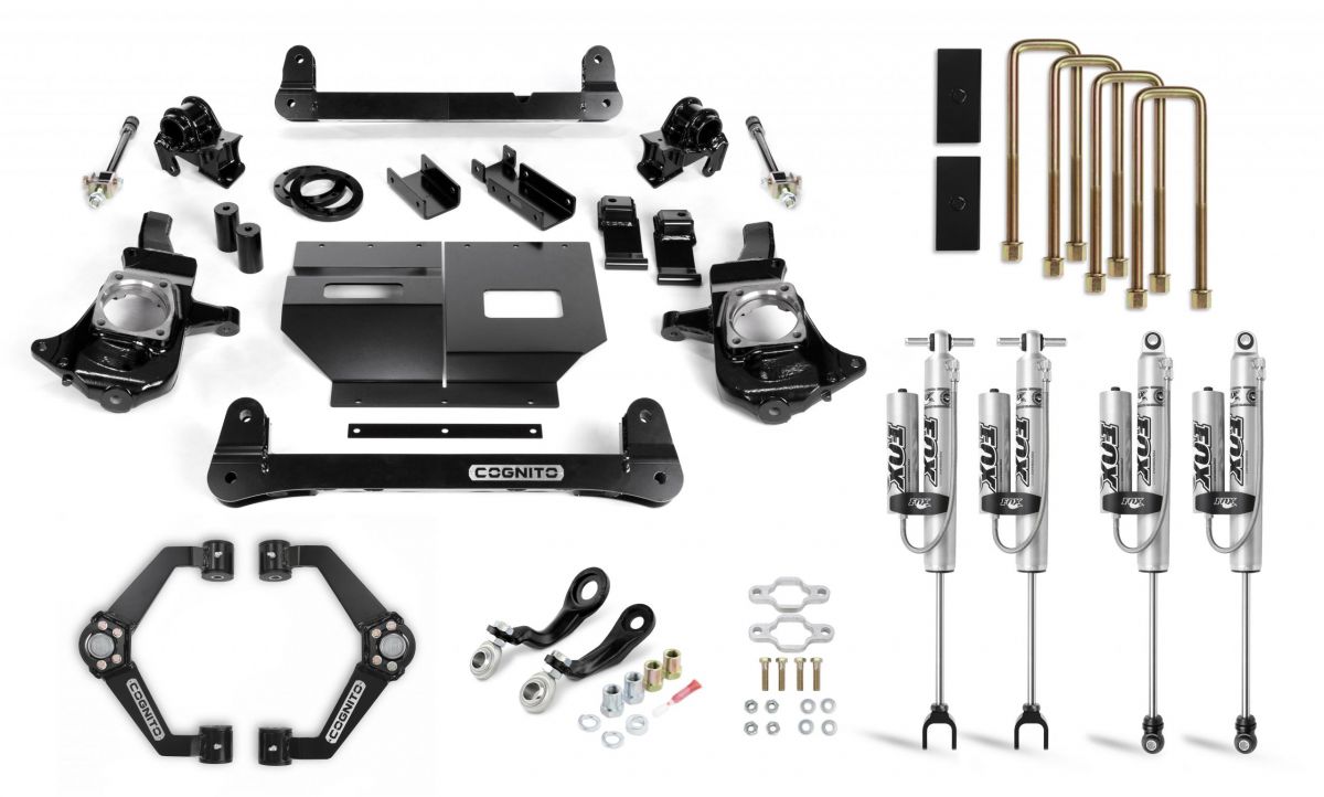 COG110-P0967 4 in. Lift Kit with Fox PSRR 2.0 for 2011-2019 Silverado & Sierra 2500-3500