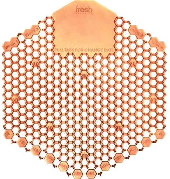 MSS3WDS4 Mange Fresh The Wave 3D Urinal Screen, 10 Count