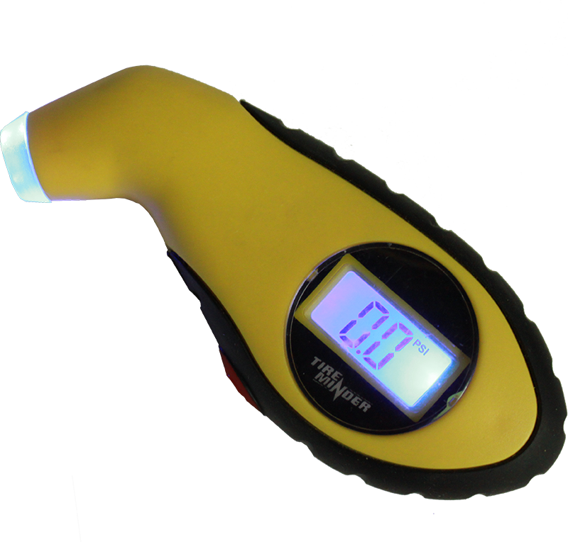 Valterra Products  Tireminder Rubber Coated LED Digital Tire Gauge with Flash