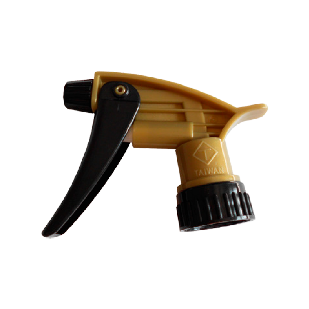 32 oz Acid Resistant Spray Trigger Sprayer, Black & Gold