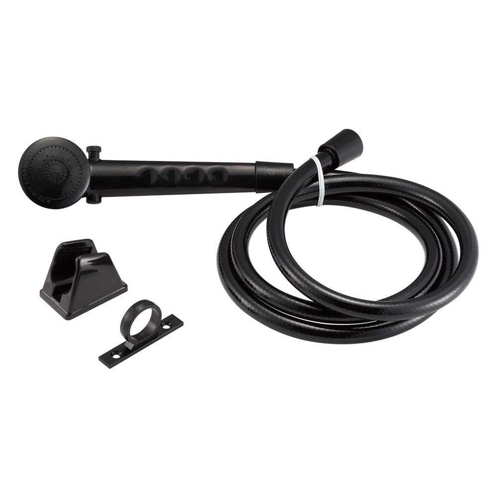 DFTDF-SA130-BK RV Shower Head & Hose, Black