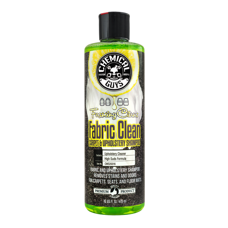 16 oz Foaming Citrus Fabric Clean Carpet & Upholstery Shampoo