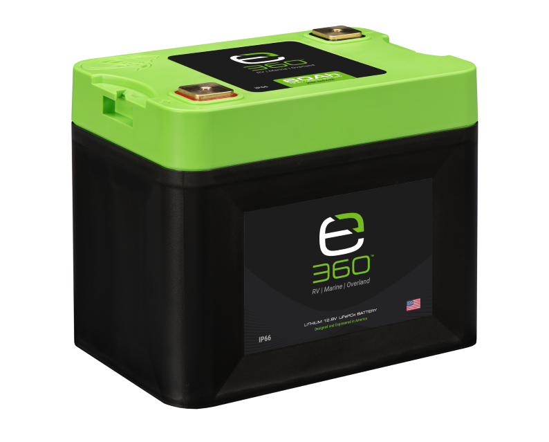 EXNEX-G24-60C 60AH Group 24 Lifepo4 Deep Cycle Battery -  EXPION 360