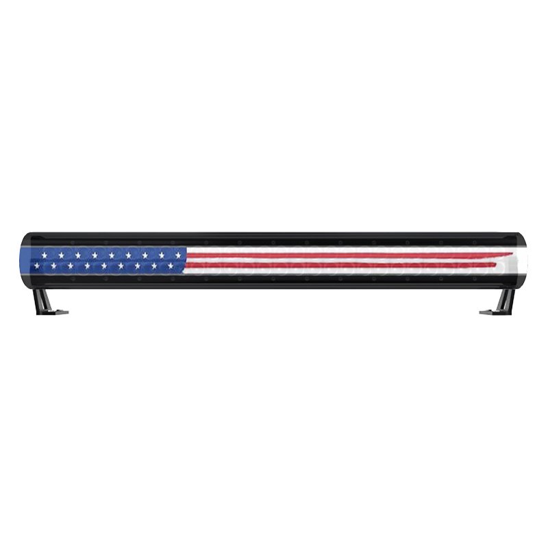 Picture of AeroLidz AELRWBUSFLG50S 50 in. Red&#44; White & Blue American Flag Single Row Light Cover Insert