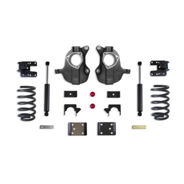 4 to 6 in. 20 Non-magneride Model Lowering Spindle Kit for 2016-2018 Silverado & Sierra Single Cab 1500 2WD 4WD