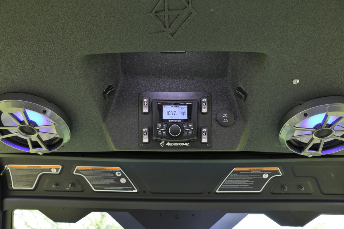 ADFDEFENDERMAXLVL2 Stereo Top for 2016 Can-Am Defender Max