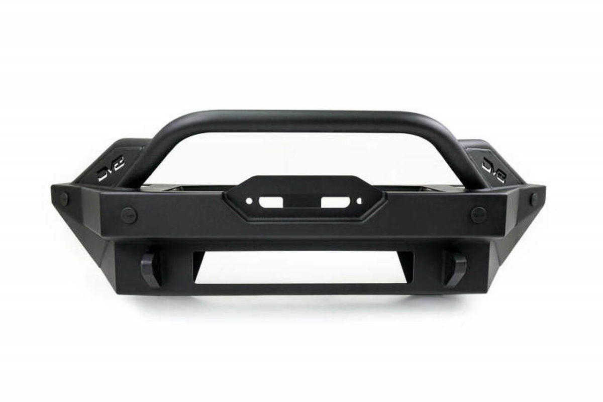 Modular Front Bumper Winch Capable with Auxiliary Light Mounts for 2021-C Bronco