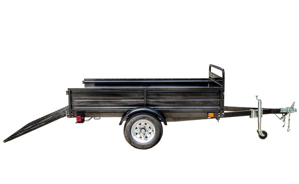 DKTMMT5X7 4.5 x 7.5 ft. 1.639 lbs Multi Purpose Utility Trailer Kit, Black Powder Coated -  DK2
