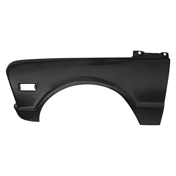 Left Front Fender - Black - Compatible with 1969-1972 Chevy Pickup & Blazer