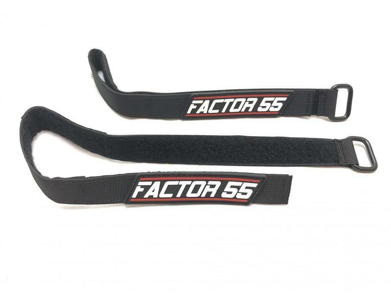 Strap Wraps, Black - Pack of 2