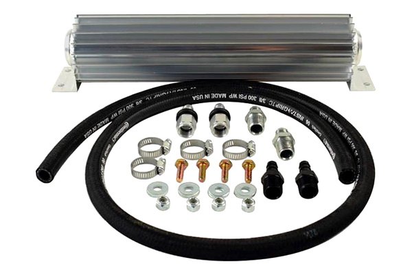 Heat Sink Fluid Cooler Kit with 6AN Fittings