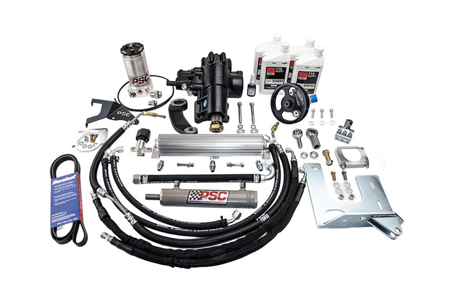 Engine Cylinder Assist Steering Kit with the Big Bore XD Steering Gear for 2007-2011 Wrangler 3.8L