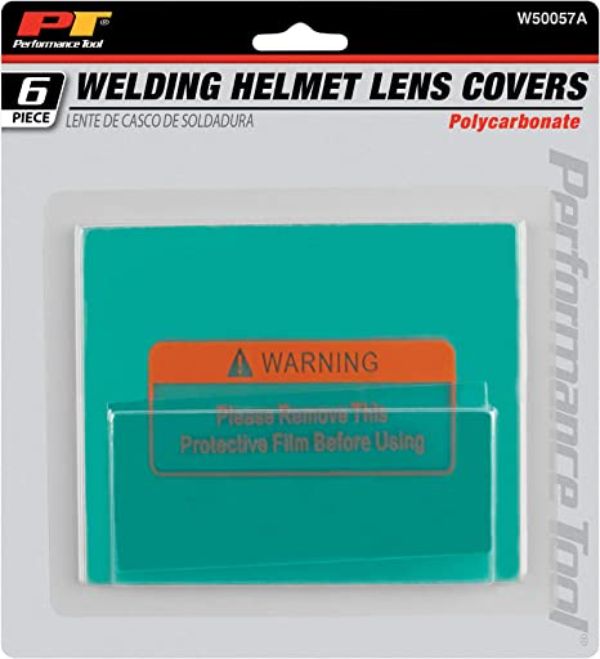 Welding Helmet Lens Covers - 6 Piece