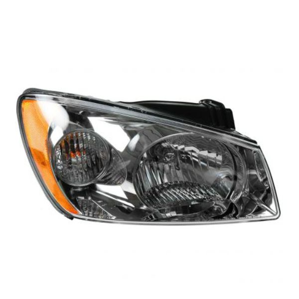 REGKA006-B001R Composite Right Hand Headlamp Assembly for 2004-2006 Spectra 4 Door Dedan New Design