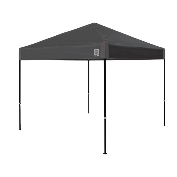 10 ft. E-X Up Ambassador Shelter, Steel Gray