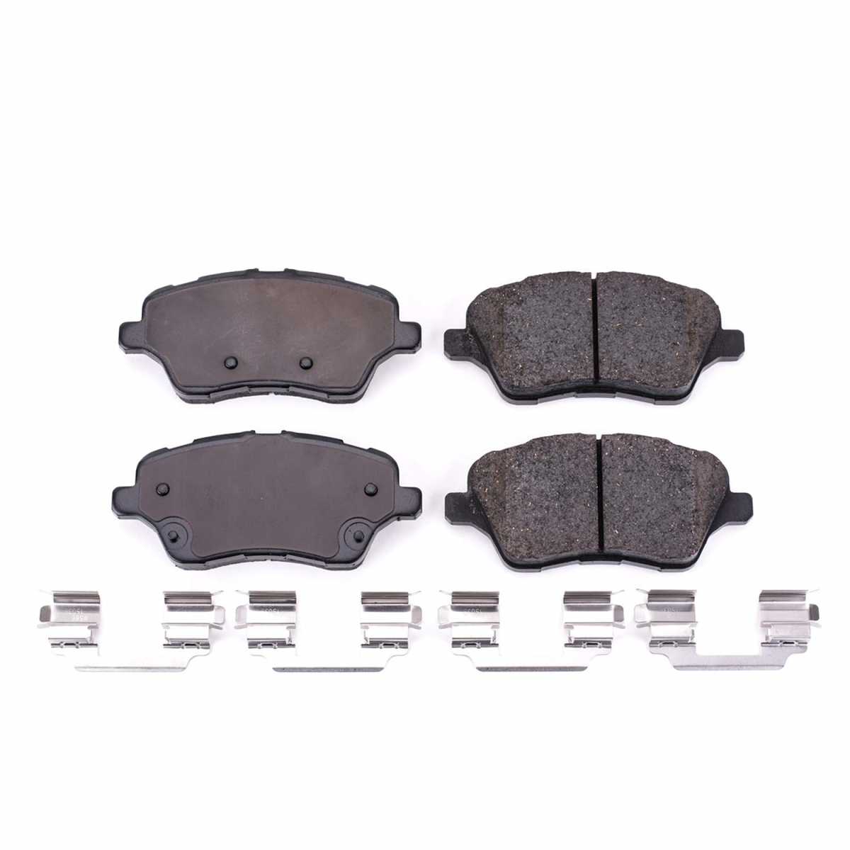 PowerStop PSB17-1730 Z17 Evo Ceramic Pad with Hardware for 2014-2019 Ford Fiesta