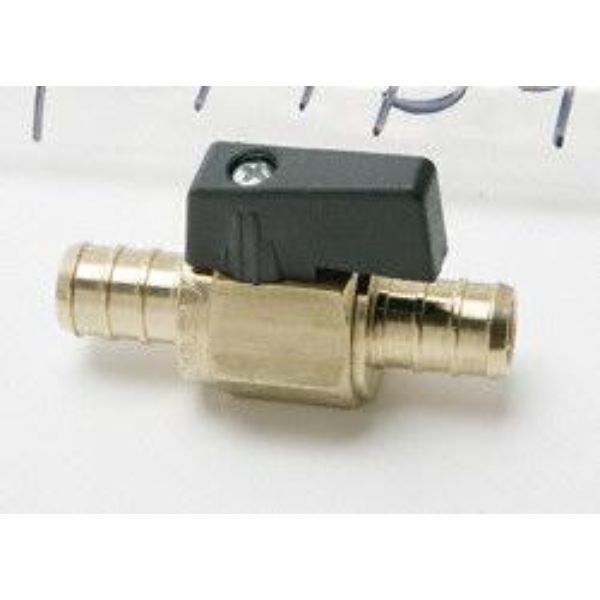 ESC41200 0.75 Brass x 0.25 in. Turn Ball Valve