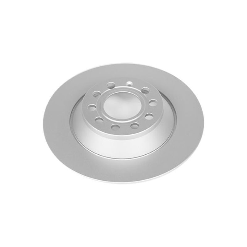 PowerStop PSBEBR1008EVC Rear Evolution High Carbon Geomet Rotor for 2005-2011 Audi A6