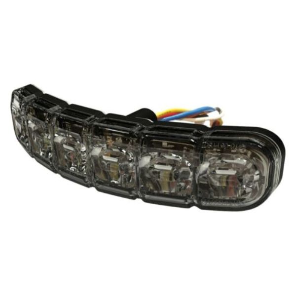 ECCED3794RW 12-24VDC Dual Color Red & White Directional 12 LEDs Flexible Surface Mount