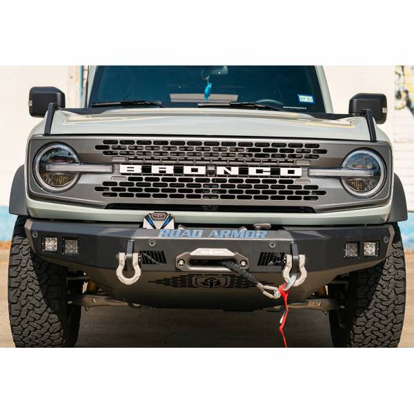 Front Stealth Base Front & Recessed Winch for 2021-C Ford Bronco