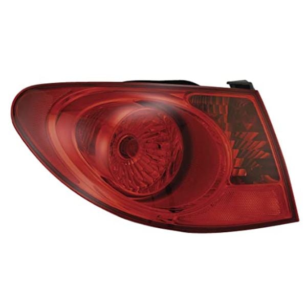 REGHY043-B000L Outer Left Hand Taillamp Assembly for 2007-2010 Hyundai Elantra