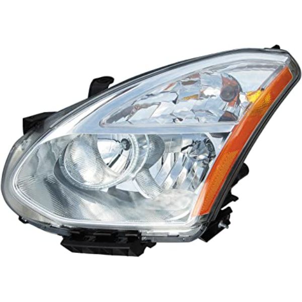 REGDS650-B001L Composite Left Hand Headlamp Assembly for 2008-2008 Halogen Nissan Rogue