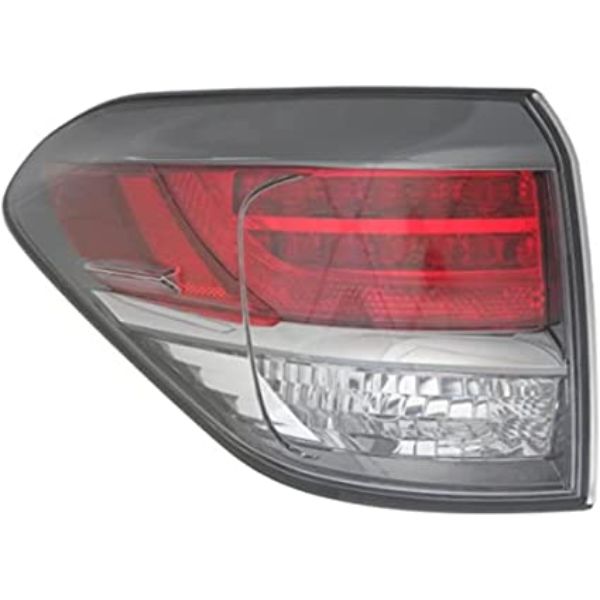REGTY1225-U010L Outer Lens & Housing Left Hand Taillamp Assembly for 2013-2015 Lexus RX350