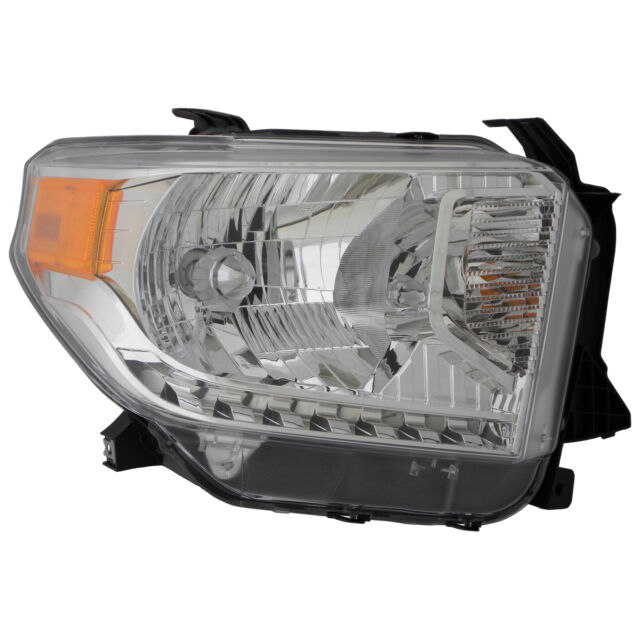 REGTY1240-B001R Composite Right Hand Headlamp Assembly without Level Adjuster for 2014-2015 Toyota Tundra