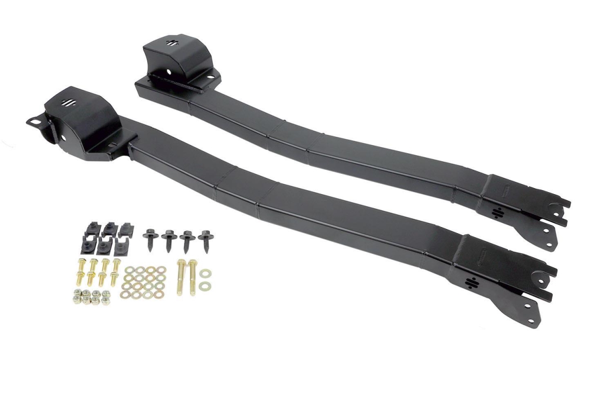 RID11167300 Bolt on Subframe Connectors with Black Satin Hardware for 1967-1969 GM F Body