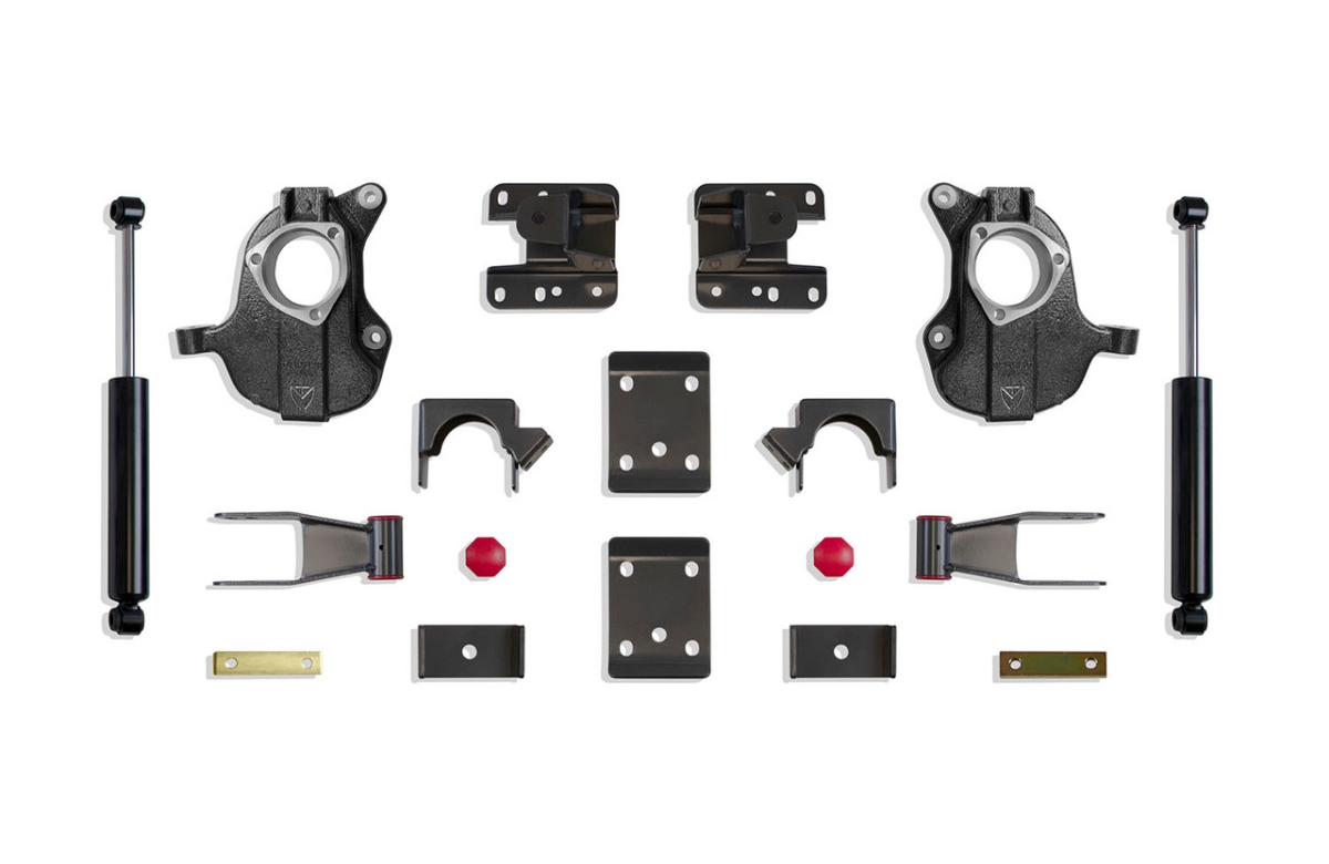 0.5 in. Lowering Spindle Kit for 2016-2018 Silverado & Sierra 2Wd & 4Wd