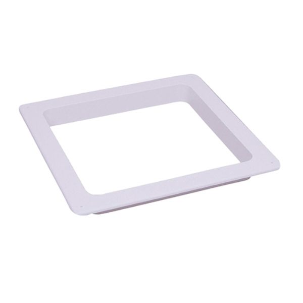 HNG90146 6 in. White Garnish Trm Ring