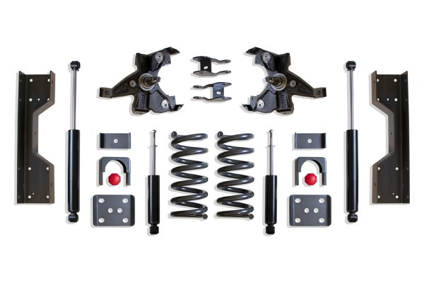 4 x 6 in. Lowering Kit with Maxtrac Shocks for 1988-1991 Standard Cab C1500-C2500 5-6 Lug