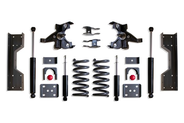 4 x 6 in. Lowering Kit with Maxtrac Shocks for 1988-1991 Standard Cab C1500-C2500 5-6 Lug
