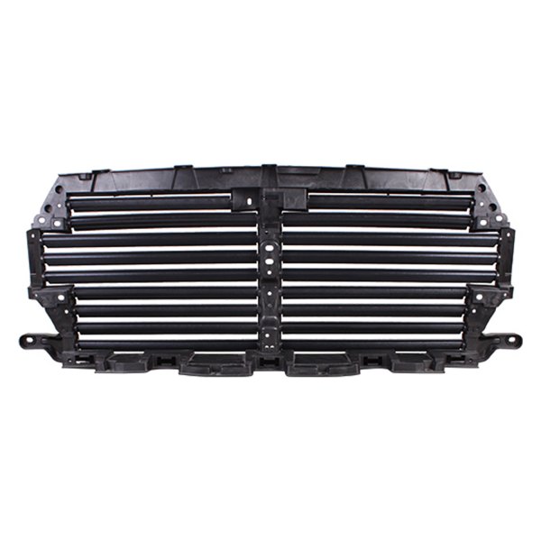 SHEFOF15018-99AQU Grille Air Intake Assembly without Skid Plate & Radiator Shutter for 2018-20 Ford F150 - CAPA Certified