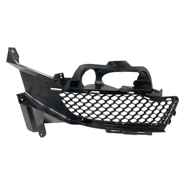 SHEFOMUST15B-95R Outer Grille Right Hand Front Bumper Insert with Shelby Gt350, Shelby Gt350R & Shelby Gt500 for 2015-2022 Ford Mustang