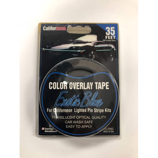 Xotic Blue Color Overlay Tape