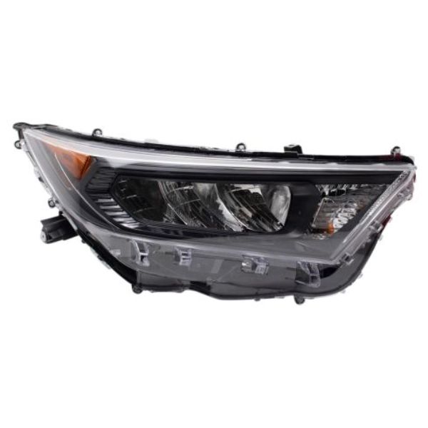 REGTY1375-B101R Right Hand Headlight for 2019-2020 Toyota RAV4