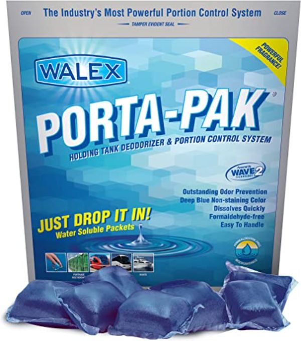 WALPPSGBG Portapak Fresh Scent - Pack of 50