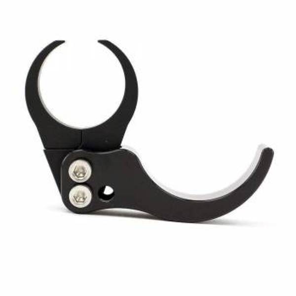 UTV Helmet Hanger - Black - Bar Mount - Durable Aluminum