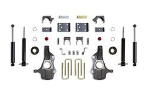 4-6 in. Lowering Spindle & Strut Kit with C-Frame Support for 2019-C Silverado & Sierra