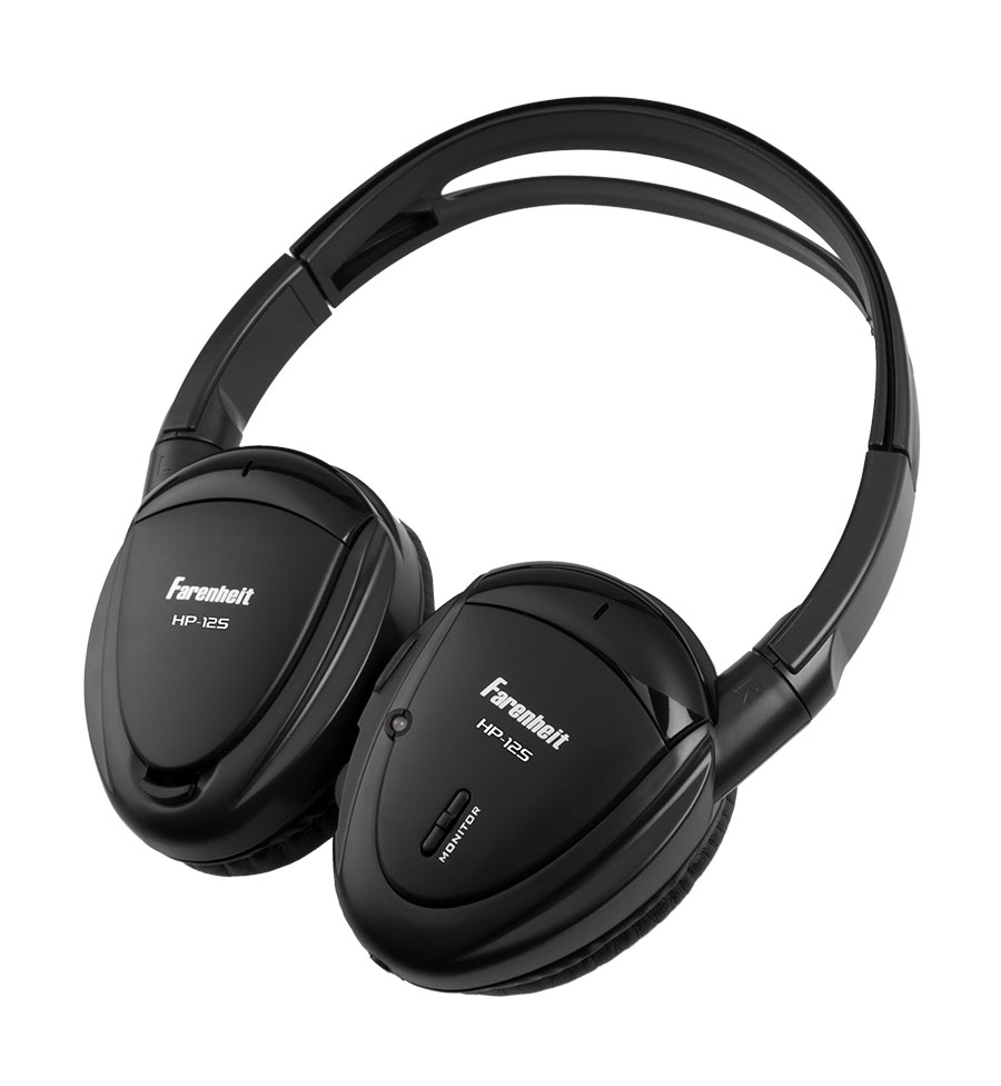 Single 2 Channel IR Fold Flat Headphone