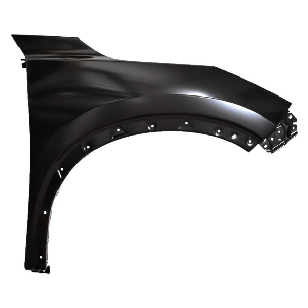 Right Front Aluminum Fender Assembly - Silver - 1 Piece - OE Quality