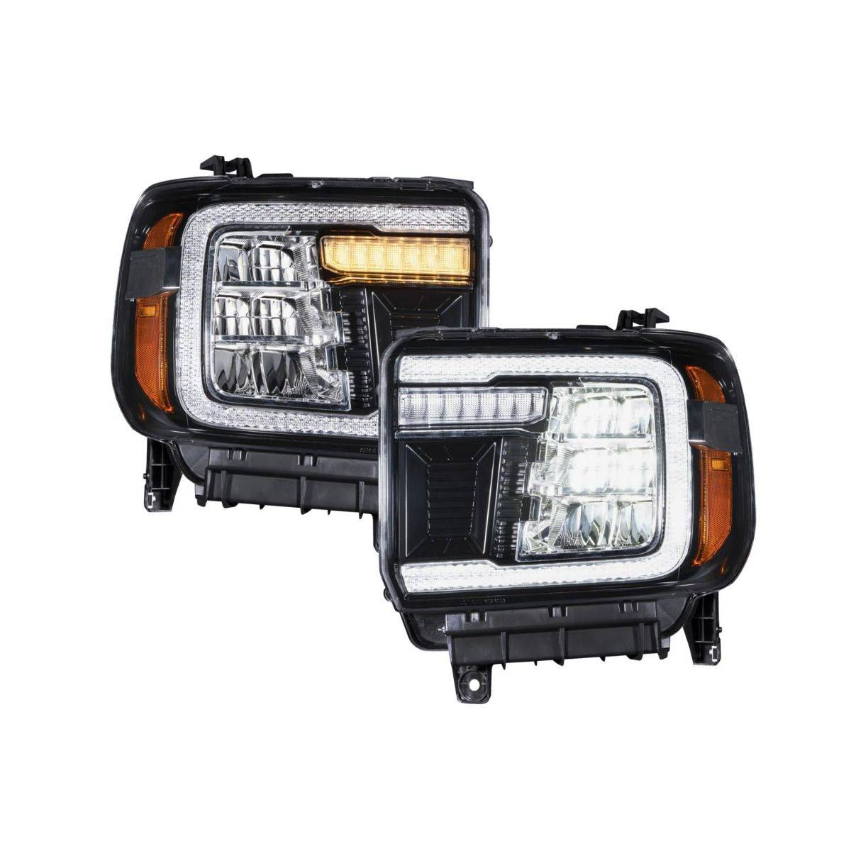 DDYFL0011 LED Reflector Headlights for 2014 GMC Sierra 1500 - Pack of 2